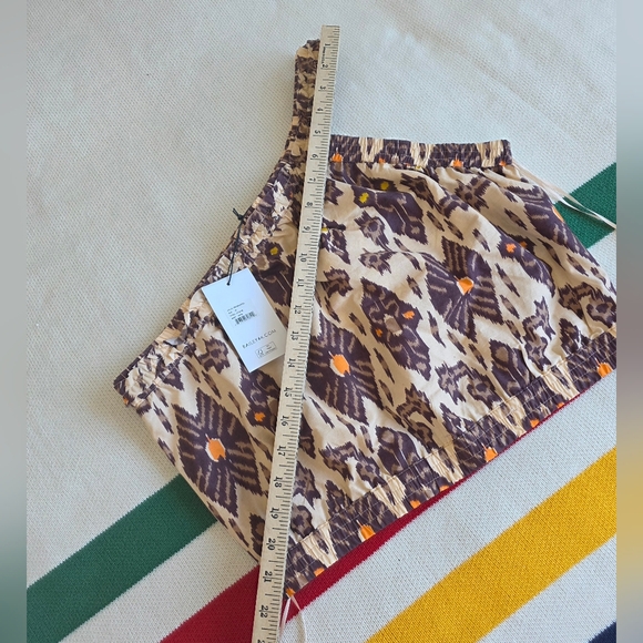 Bailey 44 One-Shoulder Aztec Print Crop Top w Elasticized Hem & Strap NWT S Med - Picture 6 of 9